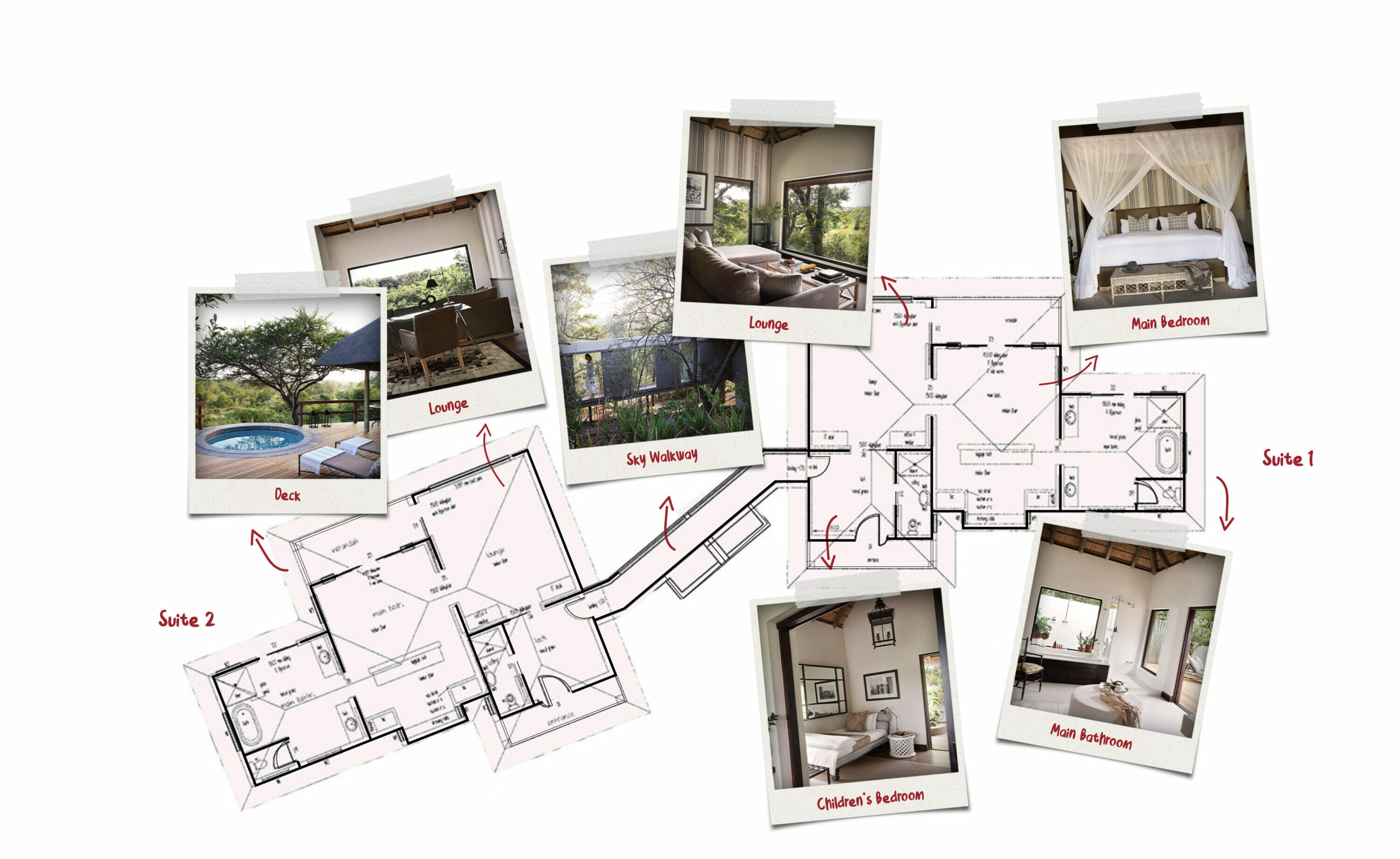 Londolozi Pioneer Homestead Camp Layout